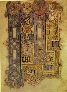 Book of Kells - openingspagina evangelie van Marcus