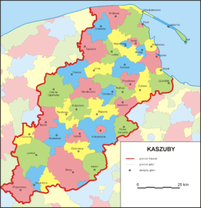 Kasjoebië is een regio in Noord-Polen - Handwerkwereld