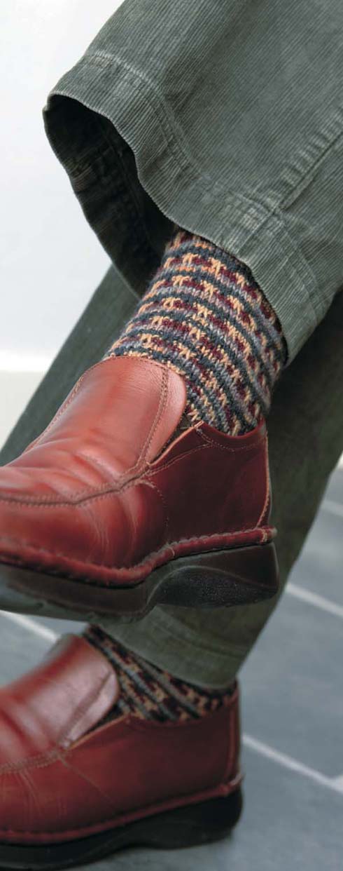 Fair Isle sokken - Handwerkwereld