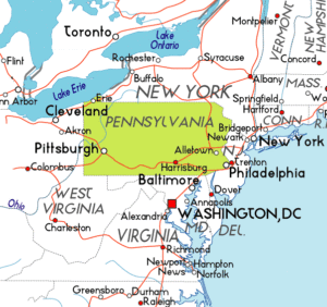 Pennsylvania in de VS - Handwerkwereld