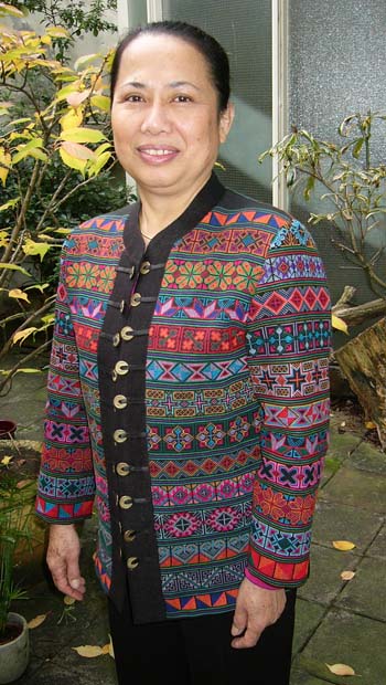Thais geborduurd jasje - Handwerkwereld